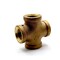 Thrifco Plumbing 1/2 Inch Brass Cross 5318005 - alternate 1